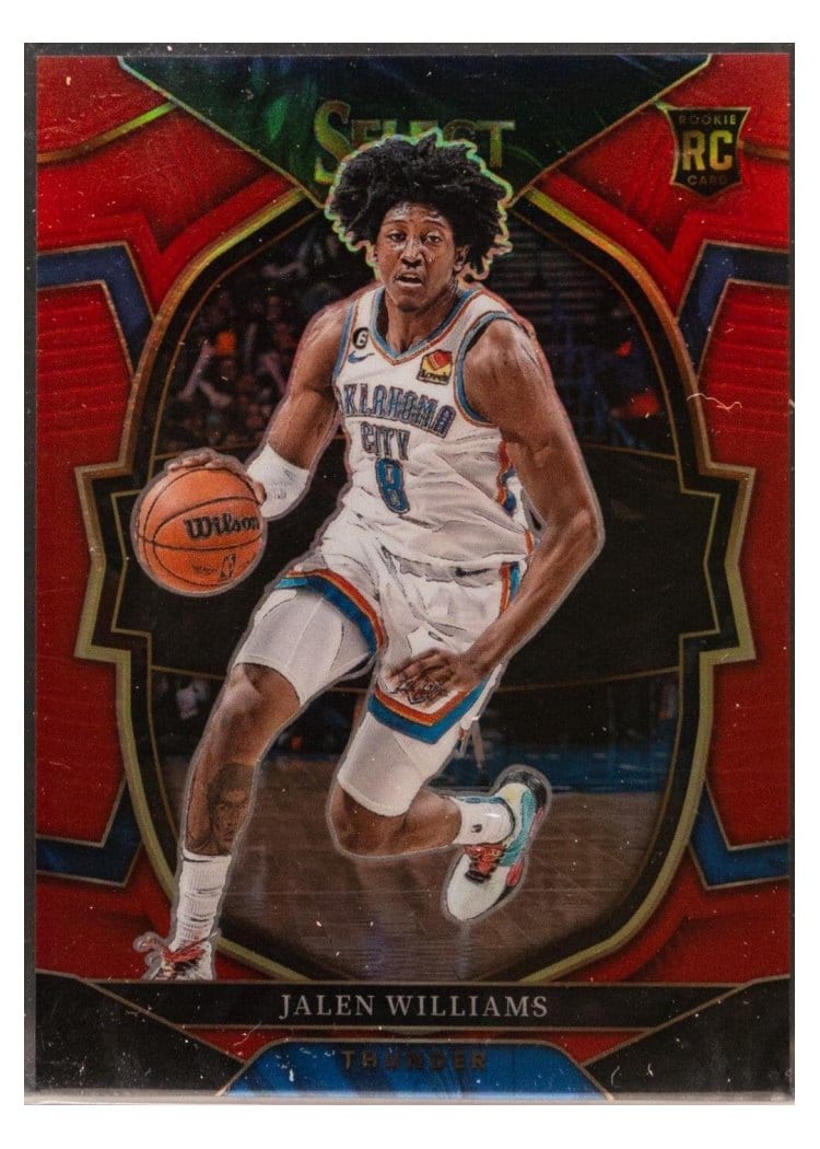 2022 Panini Select Jalen Williams #90 card