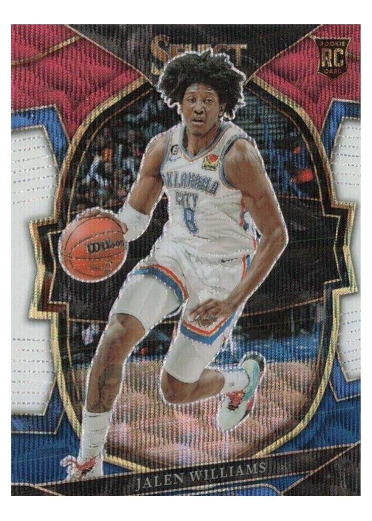 2022 Panini Select Jalen Williams #90 card