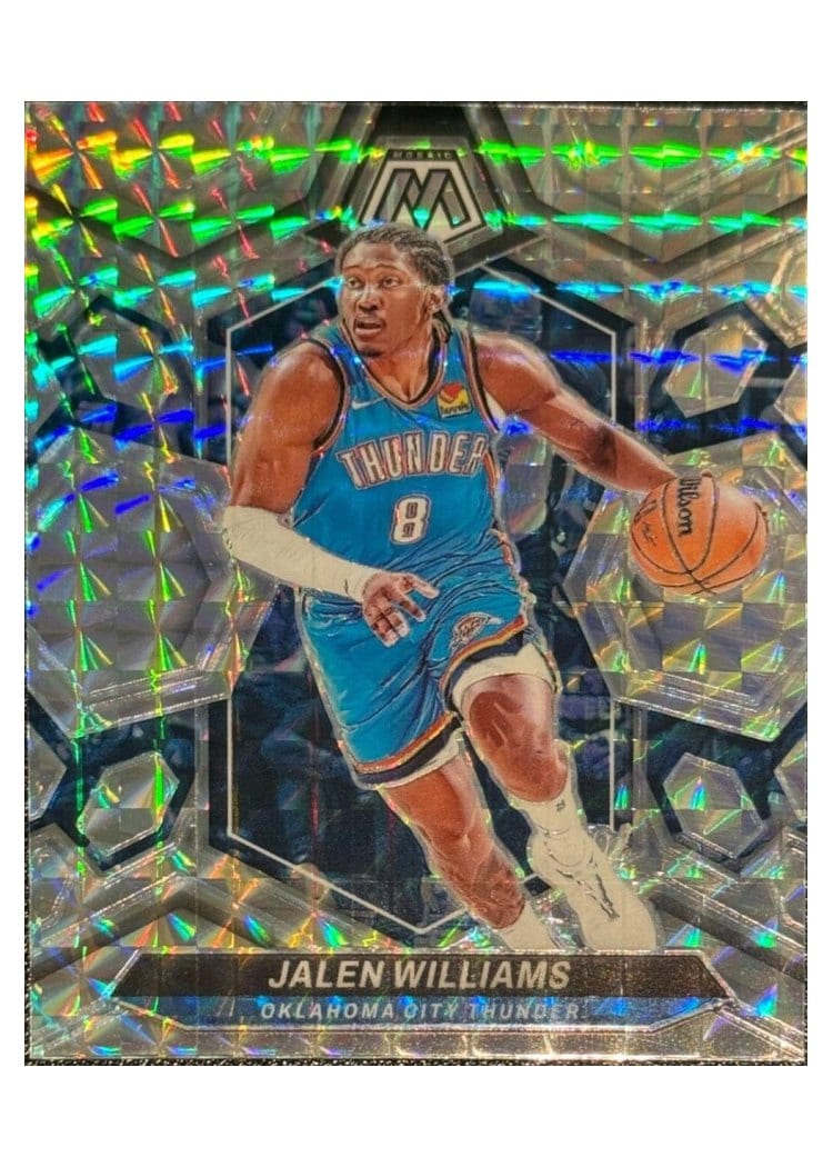 2023-24 Panini Mosaic Base Set Jalen Williams #41 card