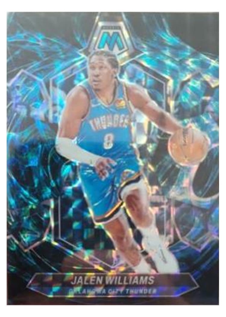 2023-24 Panini Mosaic Base Set Jalen Williams #41 card