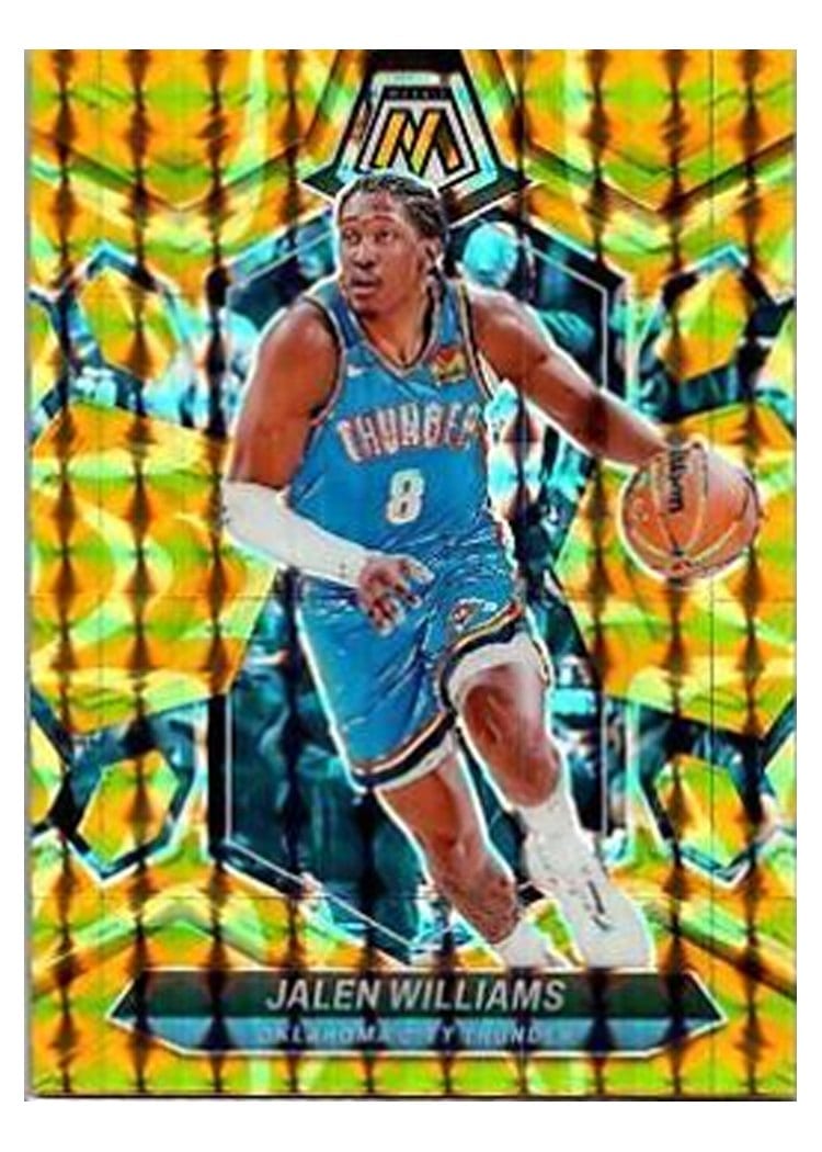 2023-24 Panini Mosaic Base Set Jalen Williams #41 card