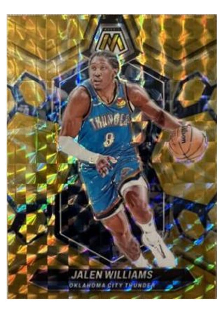 2023-24 Panini Mosaic Base Set Jalen Williams #41 card