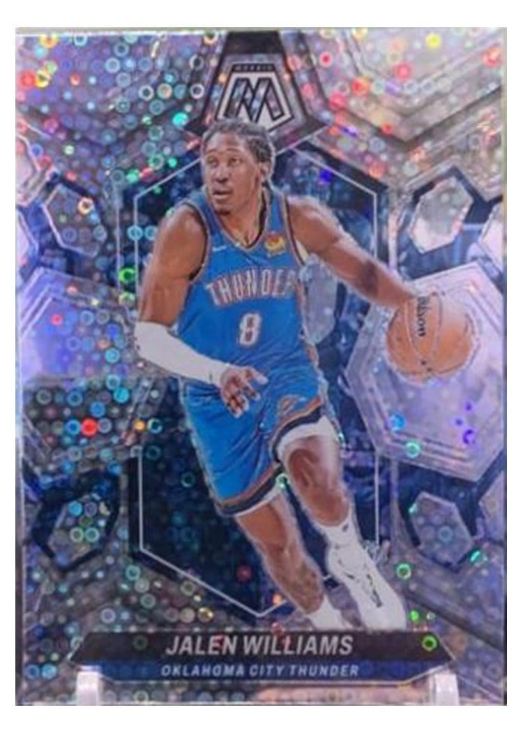 2023-24 Panini Mosaic Base Set Jalen Williams #41 card