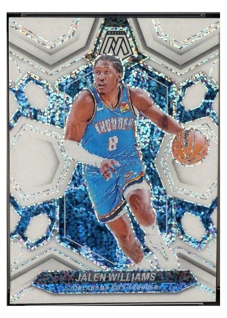 2023-24 Panini Mosaic Base Set Jalen Williams #41 card