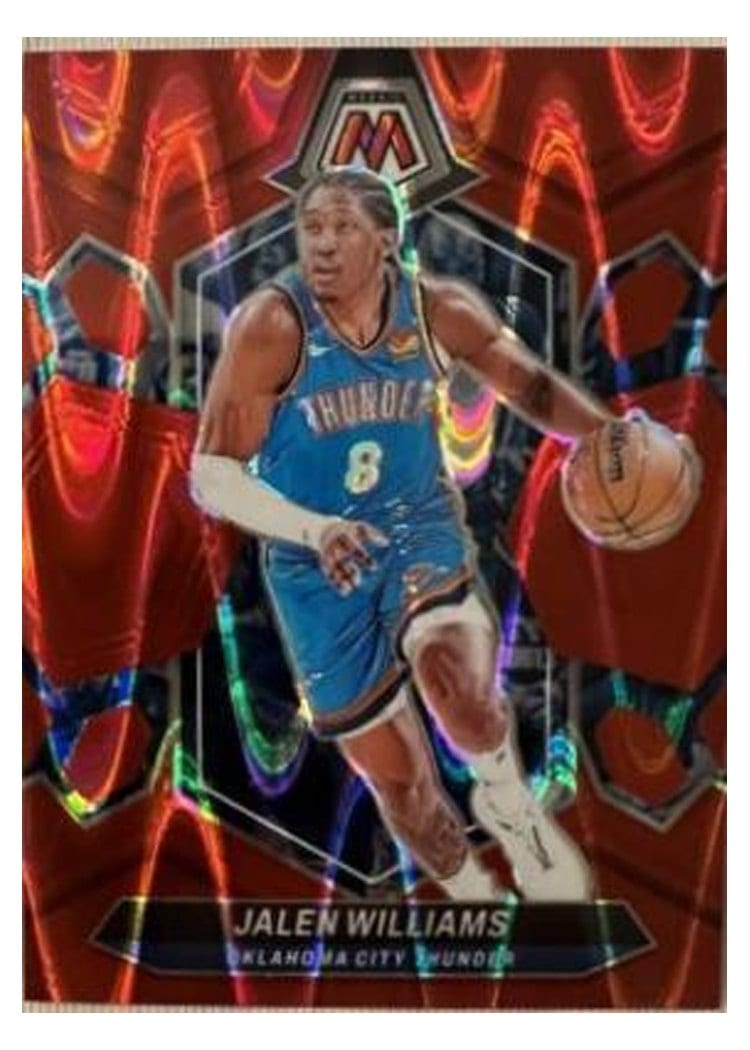 2023-24 Panini Mosaic Base Set Jalen Williams #41 card