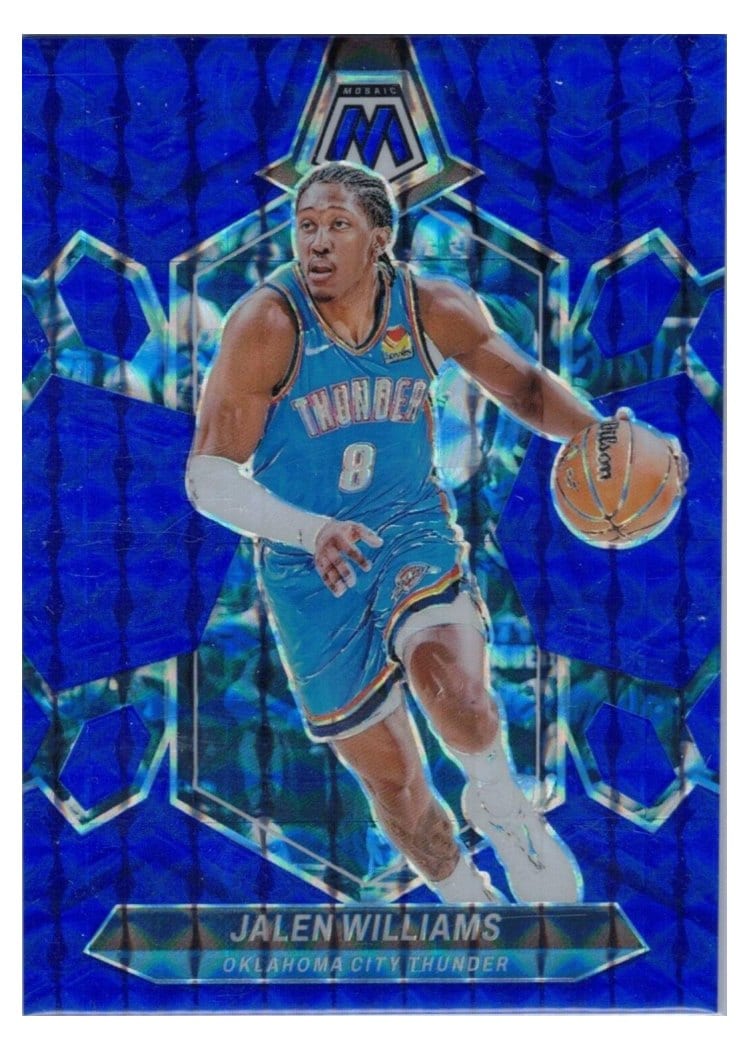 2023-24 Panini Mosaic Base Set Jalen Williams #41 card