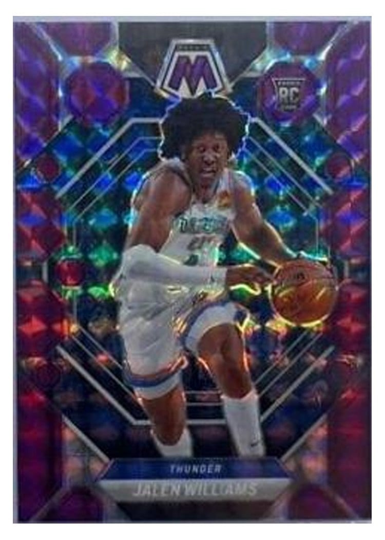 2023-24 Panini Mosaic Base Set Jalen Williams #41 card