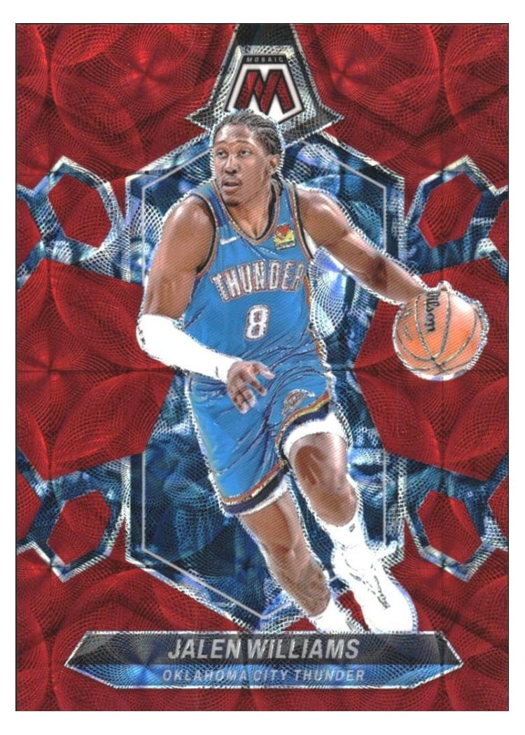 2023-24 Panini Mosaic Base Set Jalen Williams #41 card