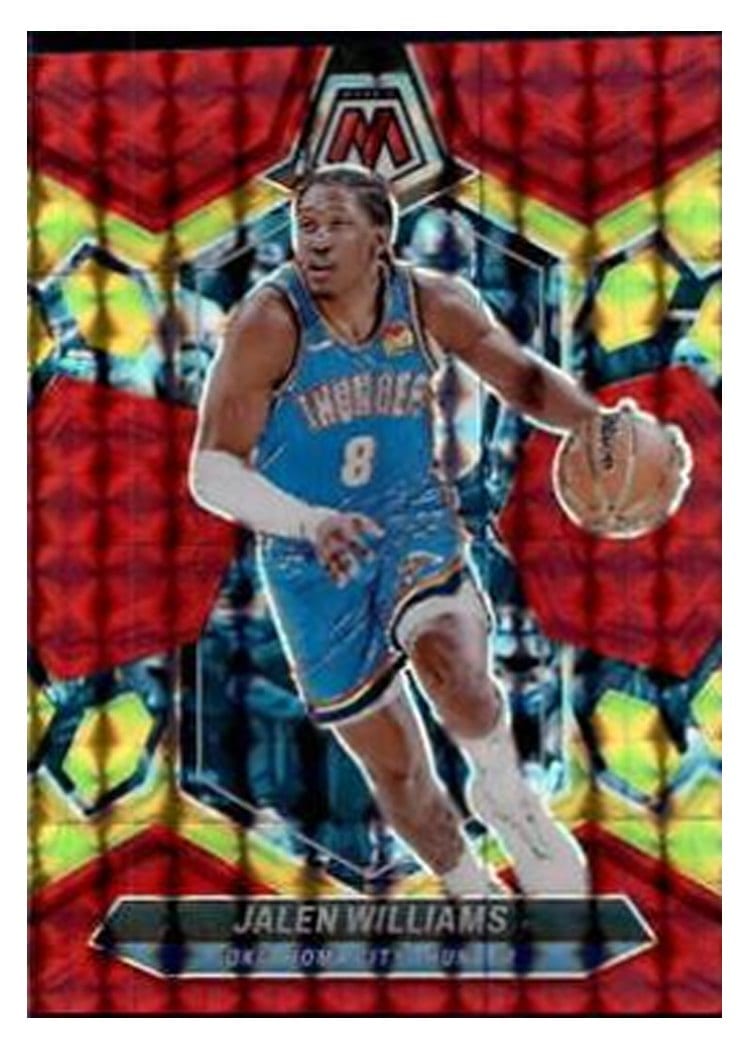 2023-24 Panini Mosaic Base Set Jalen Williams #41 card
