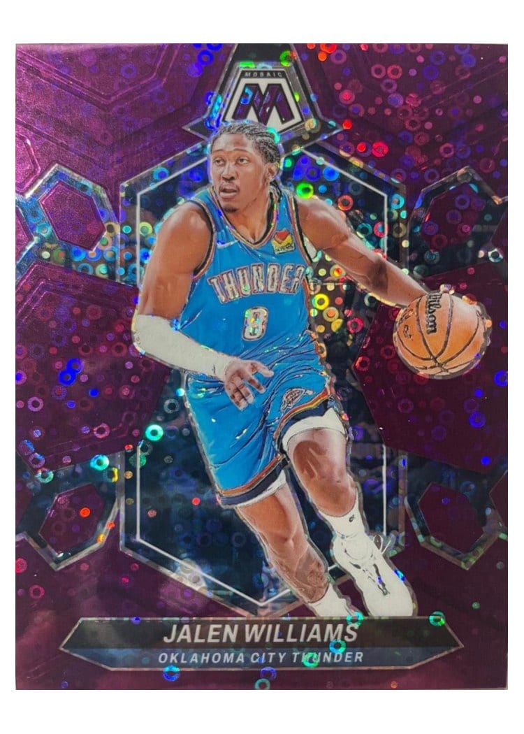 2023-24 Panini Mosaic Base Set Jalen Williams #41 card