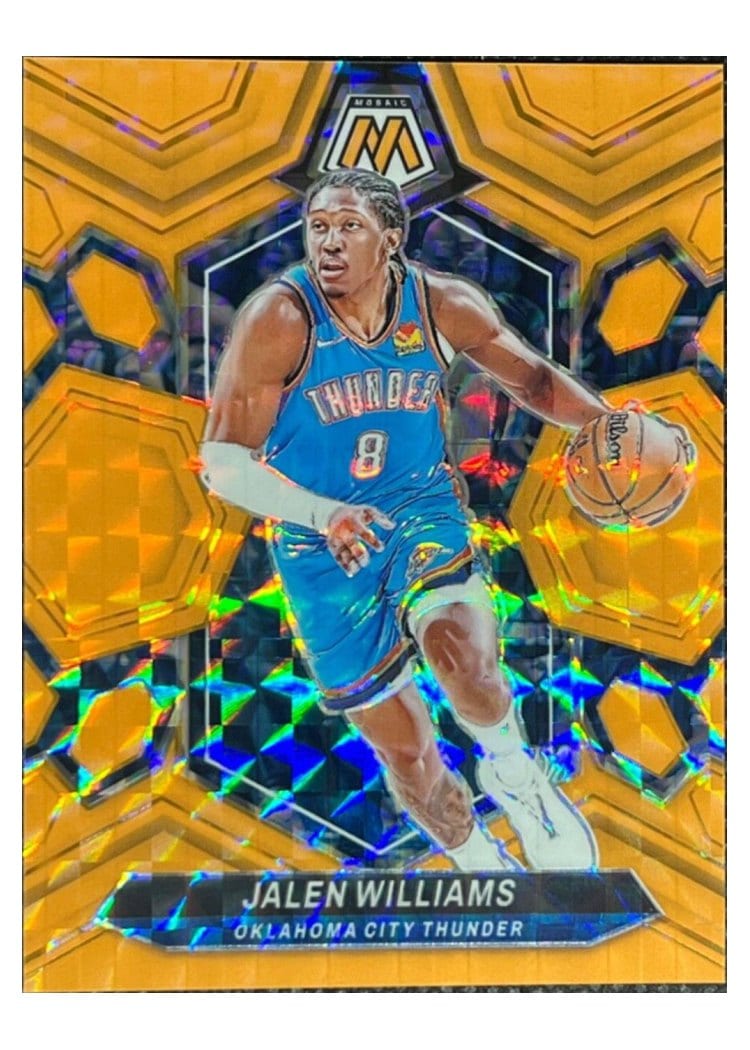 2023-24 Panini Mosaic Base Set Jalen Williams #41 card