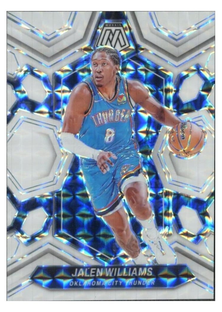 2023-24 Panini Mosaic Base Set Jalen Williams #41 card