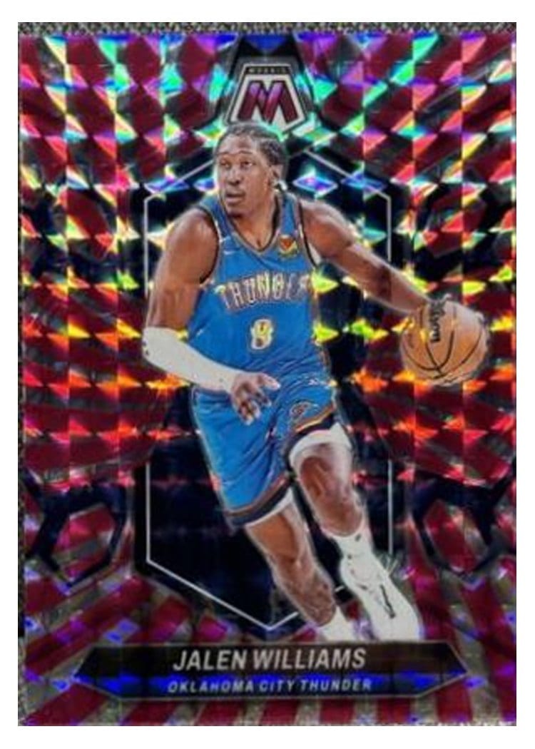 2023-24 Panini Mosaic Base Set Jalen Williams #41 card