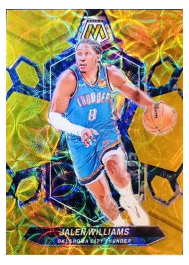 2023-24 Panini Mosaic Base Set Jalen Williams #41 card