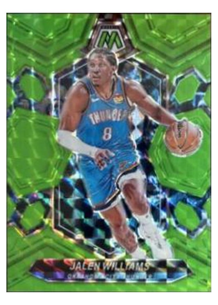 2023-24 Panini Mosaic Base Set Jalen Williams #41 card