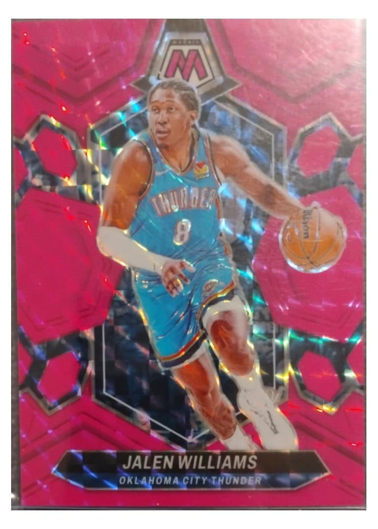 2023-24 Panini Mosaic Base Set Jalen Williams #41 card