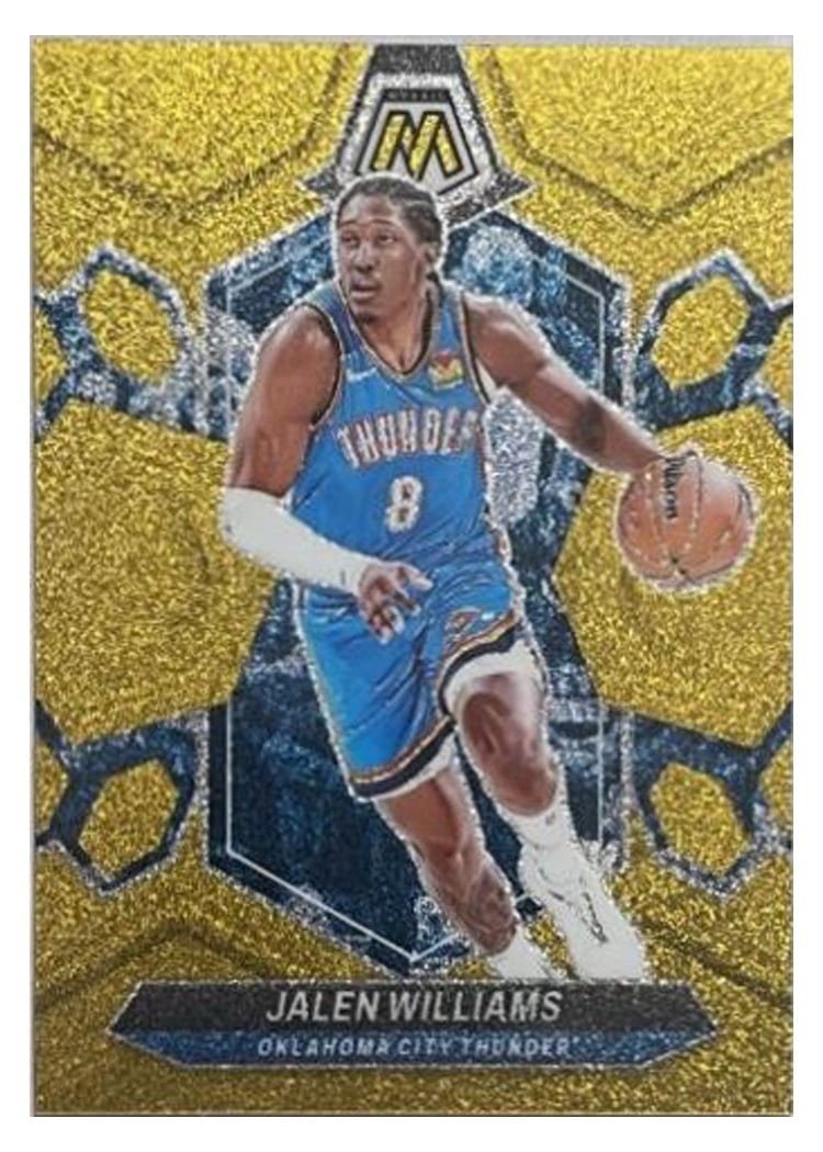 2023-24 Panini Mosaic Base Set Jalen Williams #41 card