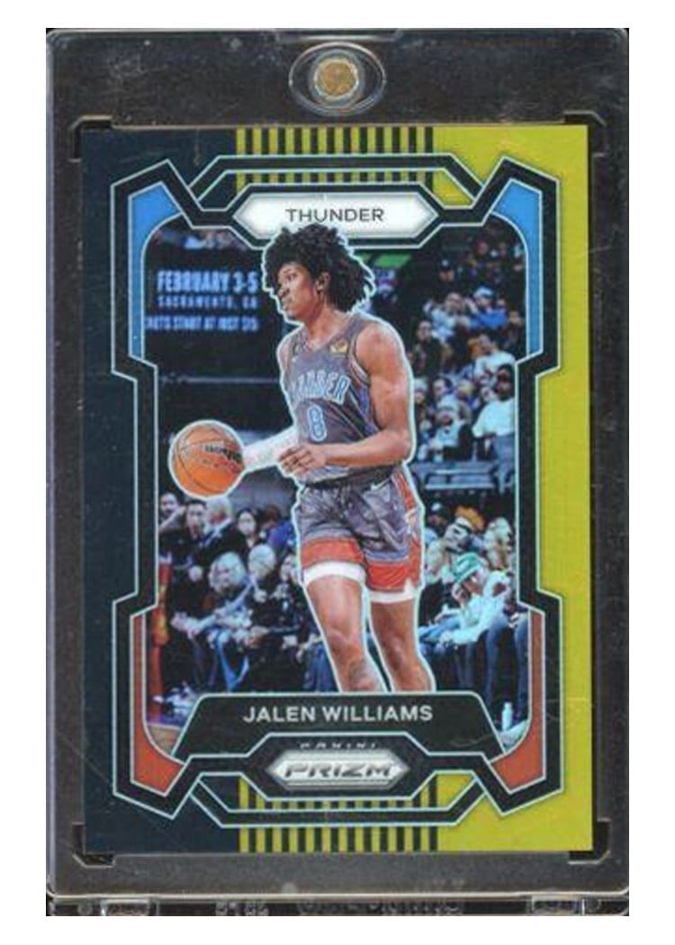 2023-24 Panini Prizm Base Set Jalen Williams #19 card