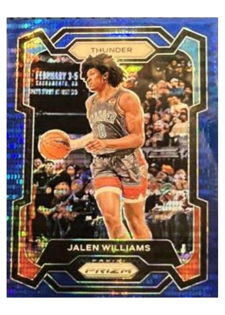 2023-24 Panini Prizm Base Set Jalen Williams #19 card