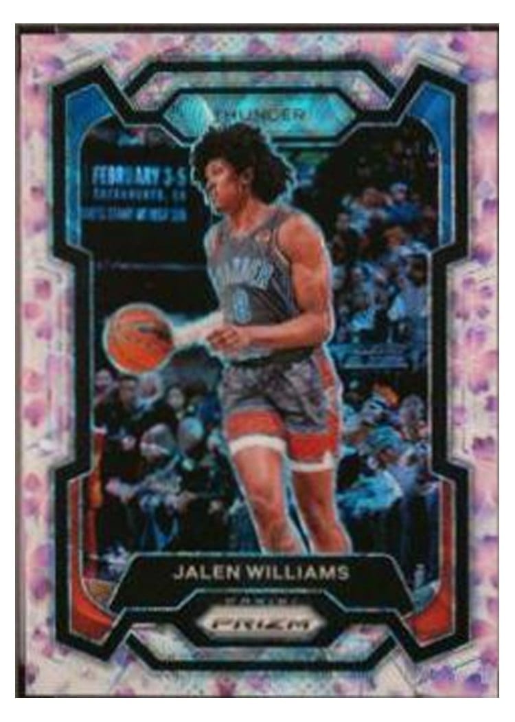 2023-24 Panini Prizm Base Set Jalen Williams #19 card