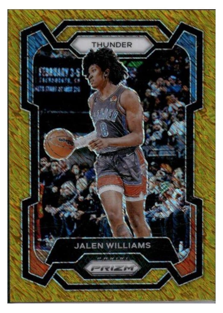 2023-24 Panini Prizm Base Set Jalen Williams #19 card