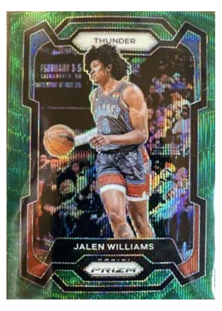 2023-24 Panini Prizm Base Set Jalen Williams #19 card