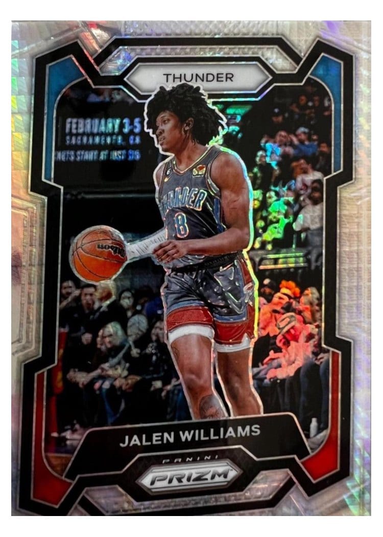 2023-24 Panini Prizm Base Set Jalen Williams #19 card