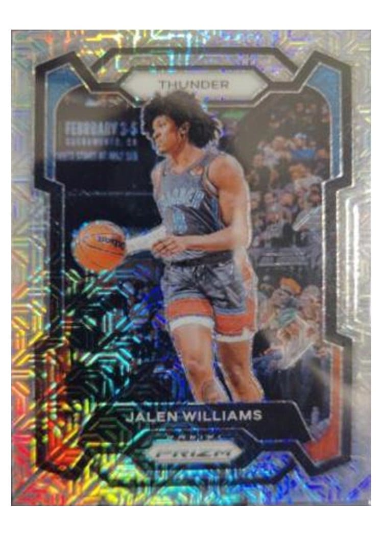 2023-24 Panini Prizm Base Set Jalen Williams #19 card