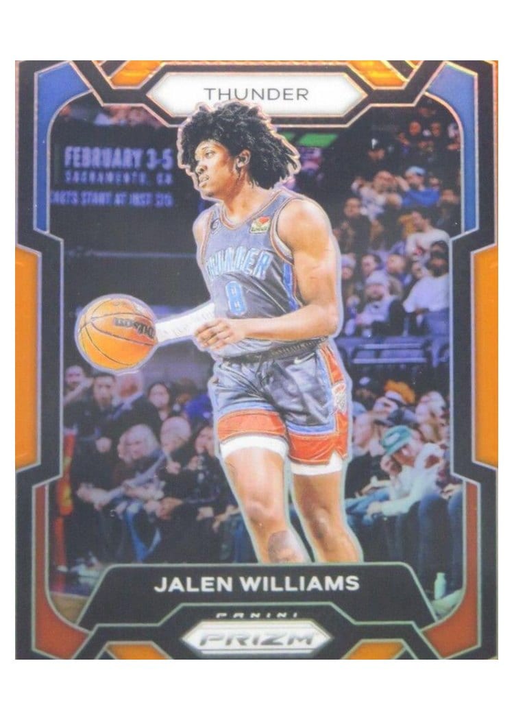 2023-24 Panini Prizm Base Set Jalen Williams #19 card