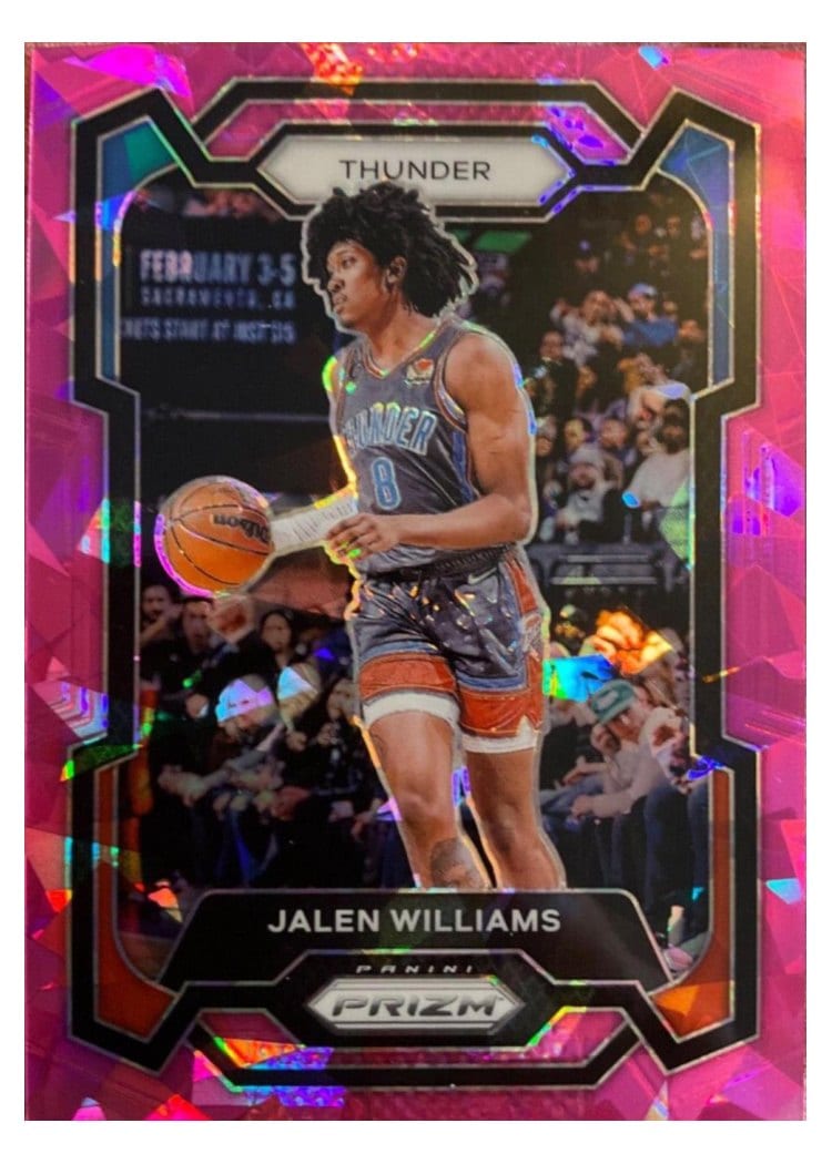 2023-24 Panini Prizm Base Set Jalen Williams #19 card