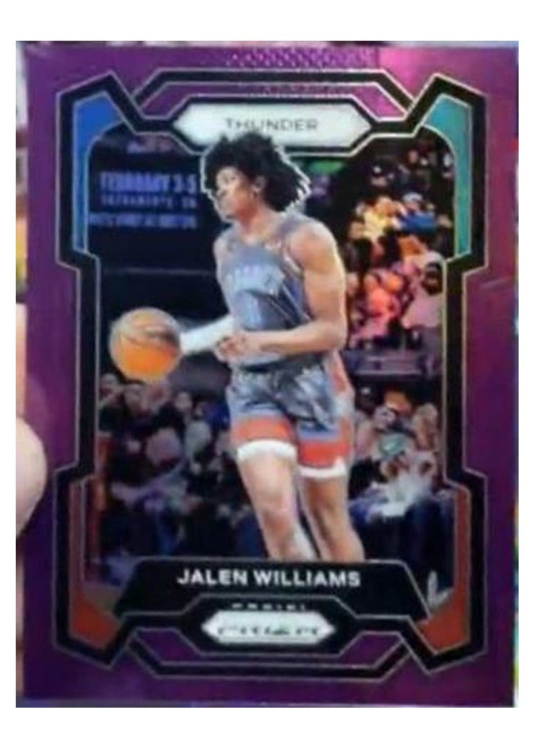 2023-24 Panini Prizm Base Set Jalen Williams #19 card