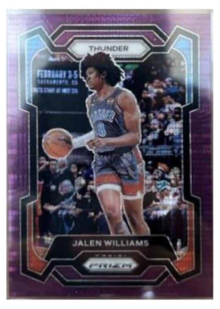 2023-24 Panini Prizm Base Set Jalen Williams #19 card