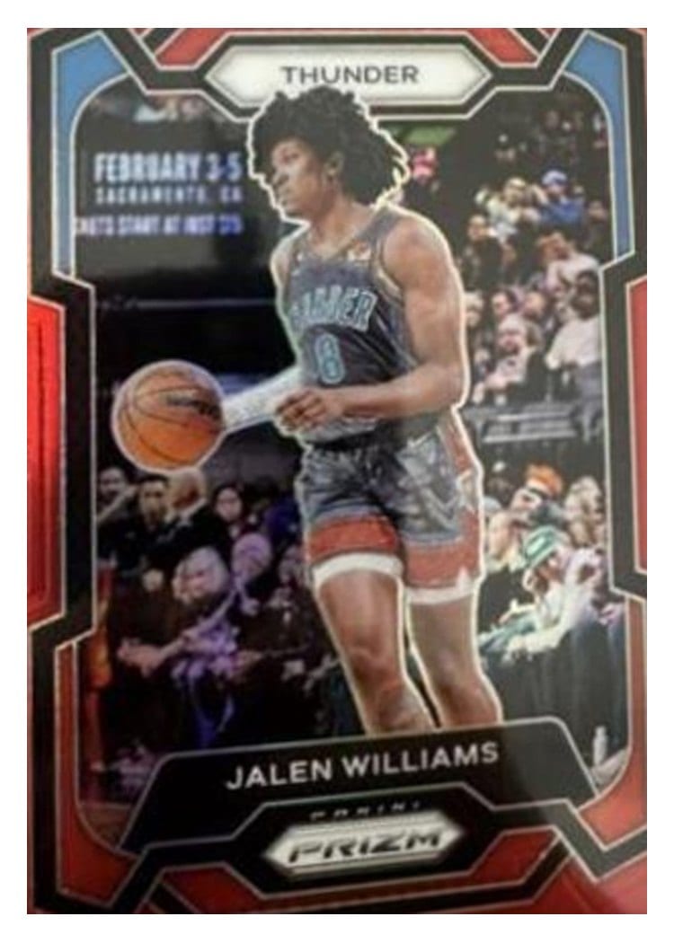 2023-24 Panini Prizm Base Set Jalen Williams #19 card