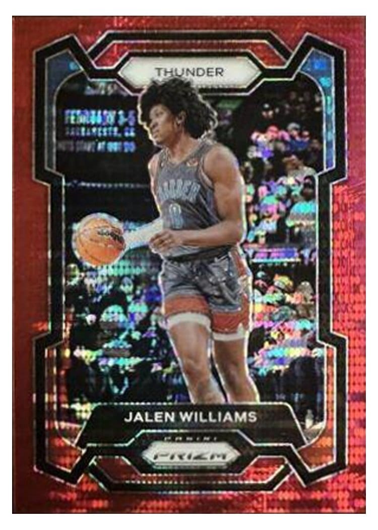 2023-24 Panini Prizm Base Set Jalen Williams #19 card