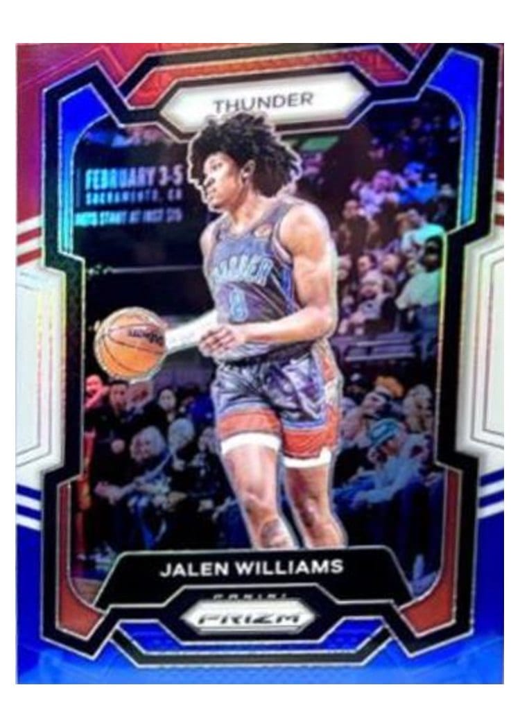 2023-24 Panini Prizm Base Set Jalen Williams #19 card
