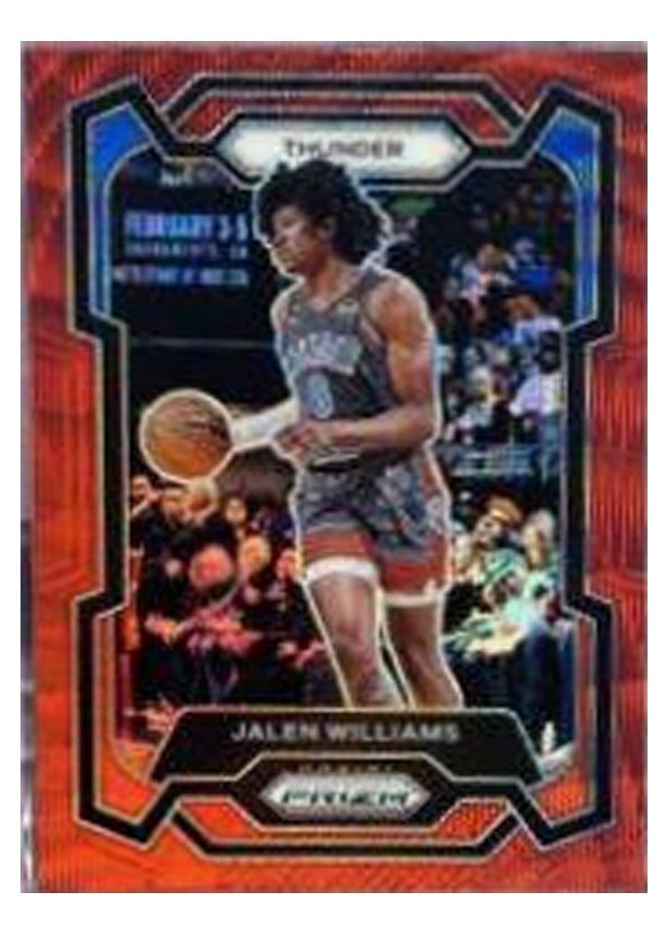 2023-24 Panini Prizm Base Set Jalen Williams #19 card