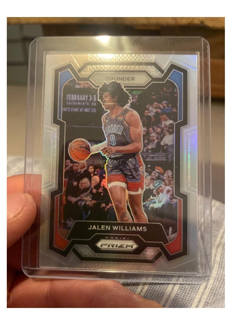 2023-24 Panini Prizm Base Set Jalen Williams #19 card