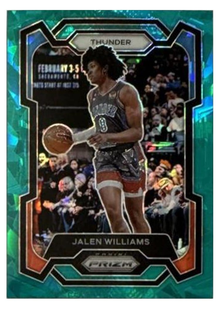 2023-24 Panini Prizm Base Set Jalen Williams #19 card