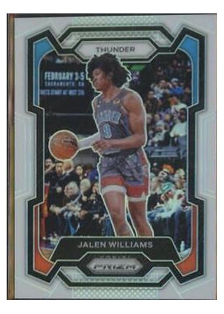 2023-24 Panini Prizm Base Set Jalen Williams #19 card