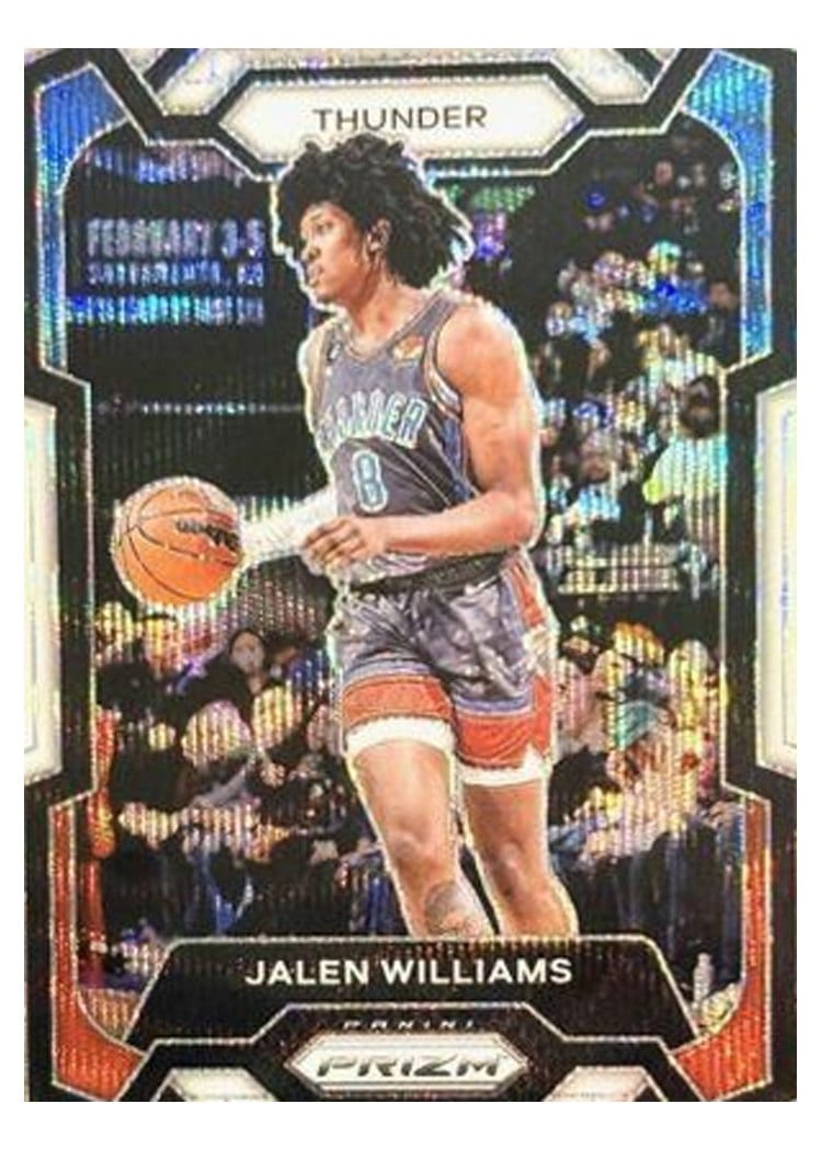 2023-24 Panini Prizm Base Set Jalen Williams #19 card
