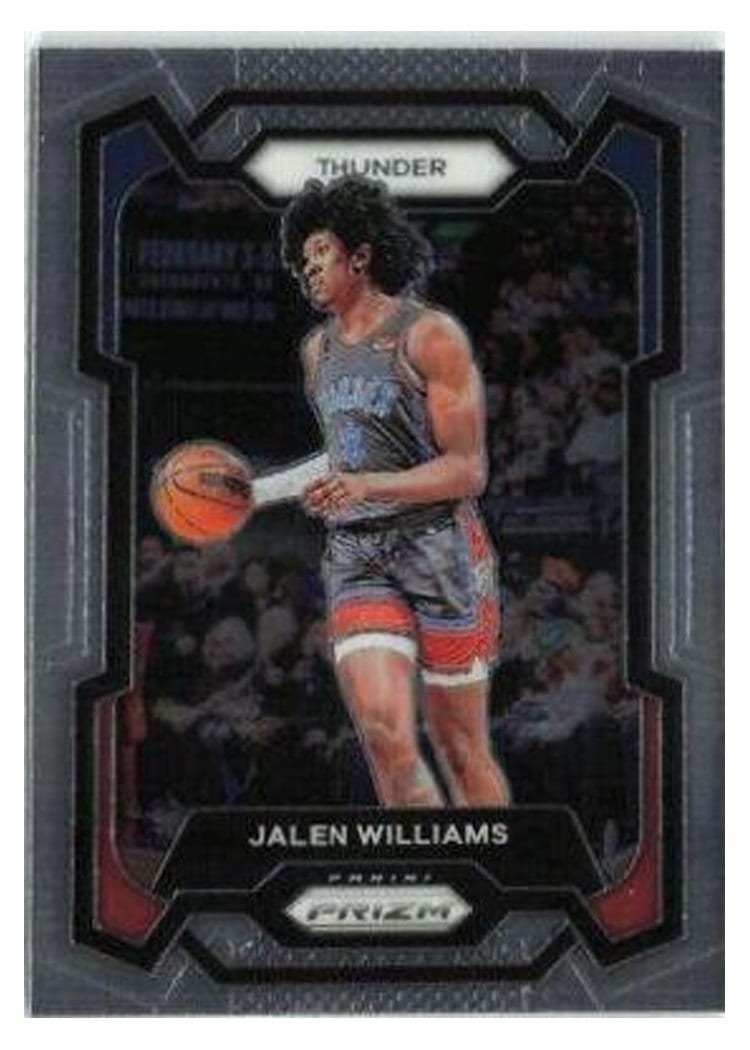 2023-24 Panini Prizm Base Set Jalen Williams #19 card