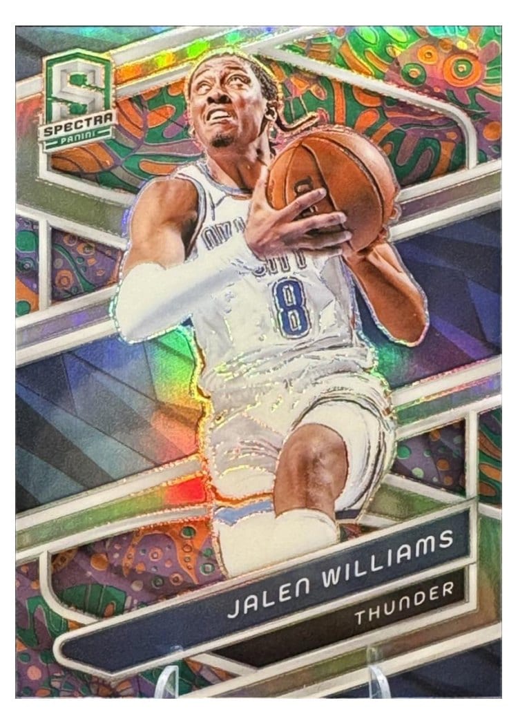 2023-24 Panini Spectra Base Set Jalen Williams #107 card