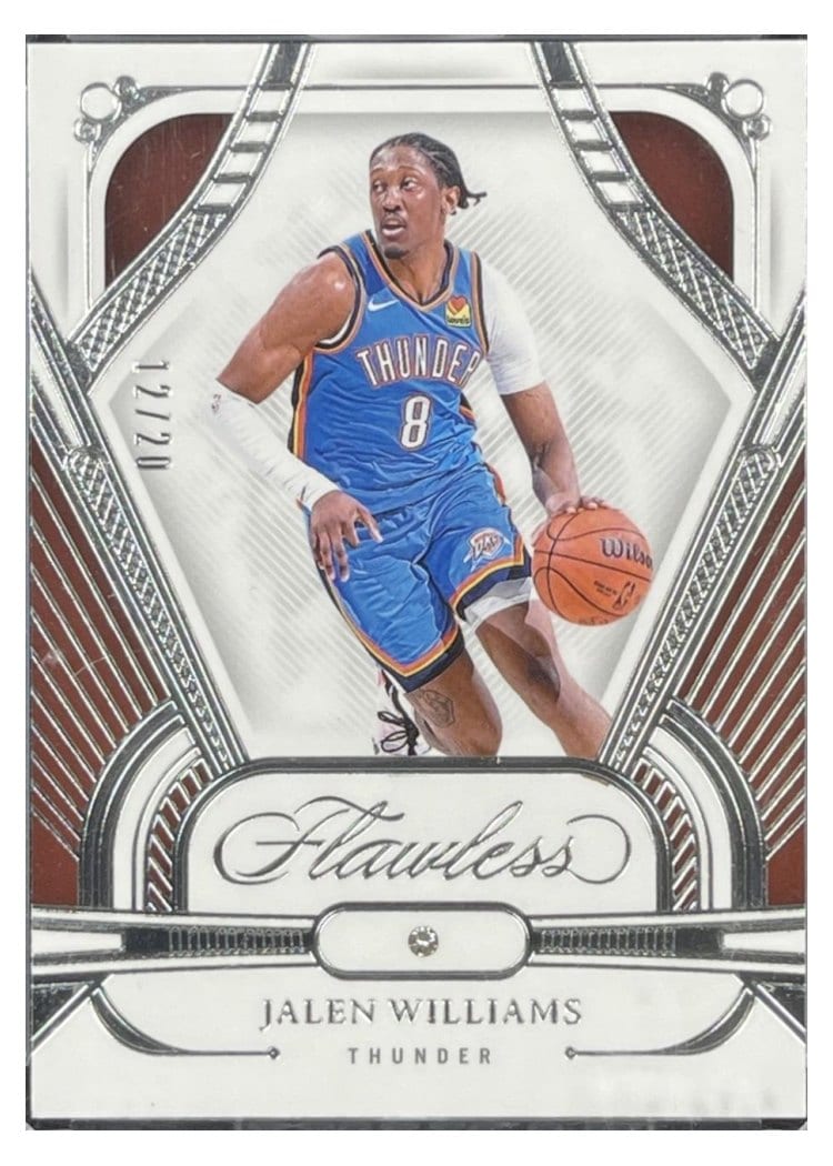 2023 Panini Flawless Jalen Williams #59 card