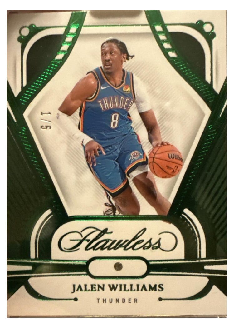 2023 Panini Flawless Jalen Williams #59 card