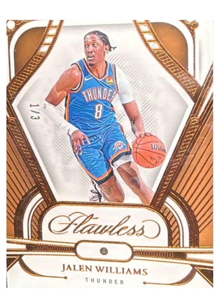 2023 Panini Flawless Jalen Williams #59 card