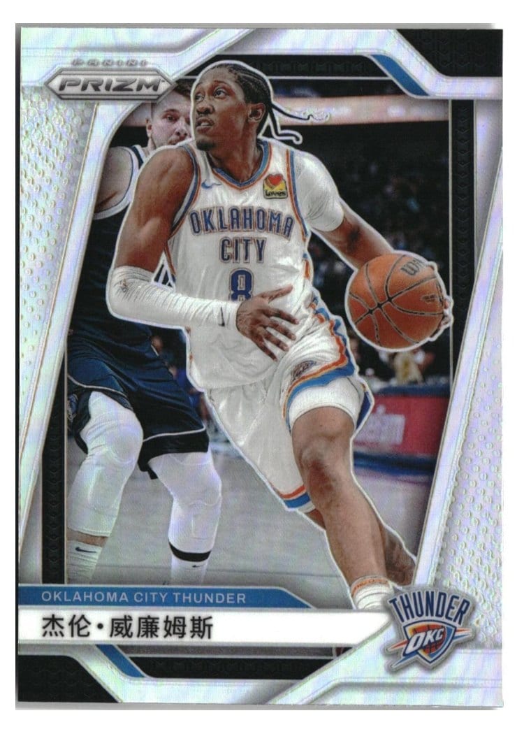 2024-25 Panini Prizm Base Set Jalen Williams #65 card