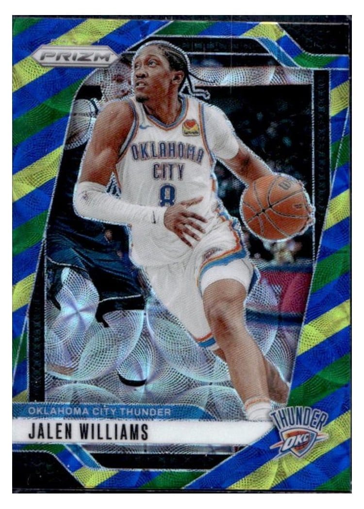 2024-25 Panini Prizm Base Set Jalen Williams #65 card