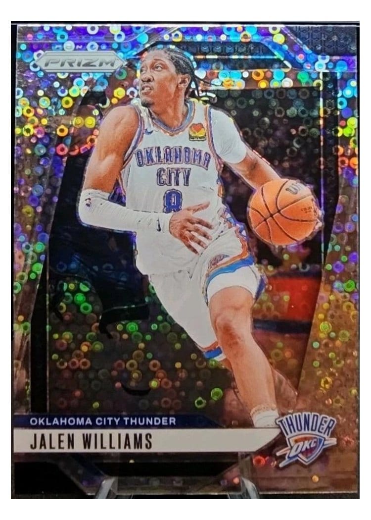 2024-25 Panini Prizm Base Set Jalen Williams #65 card