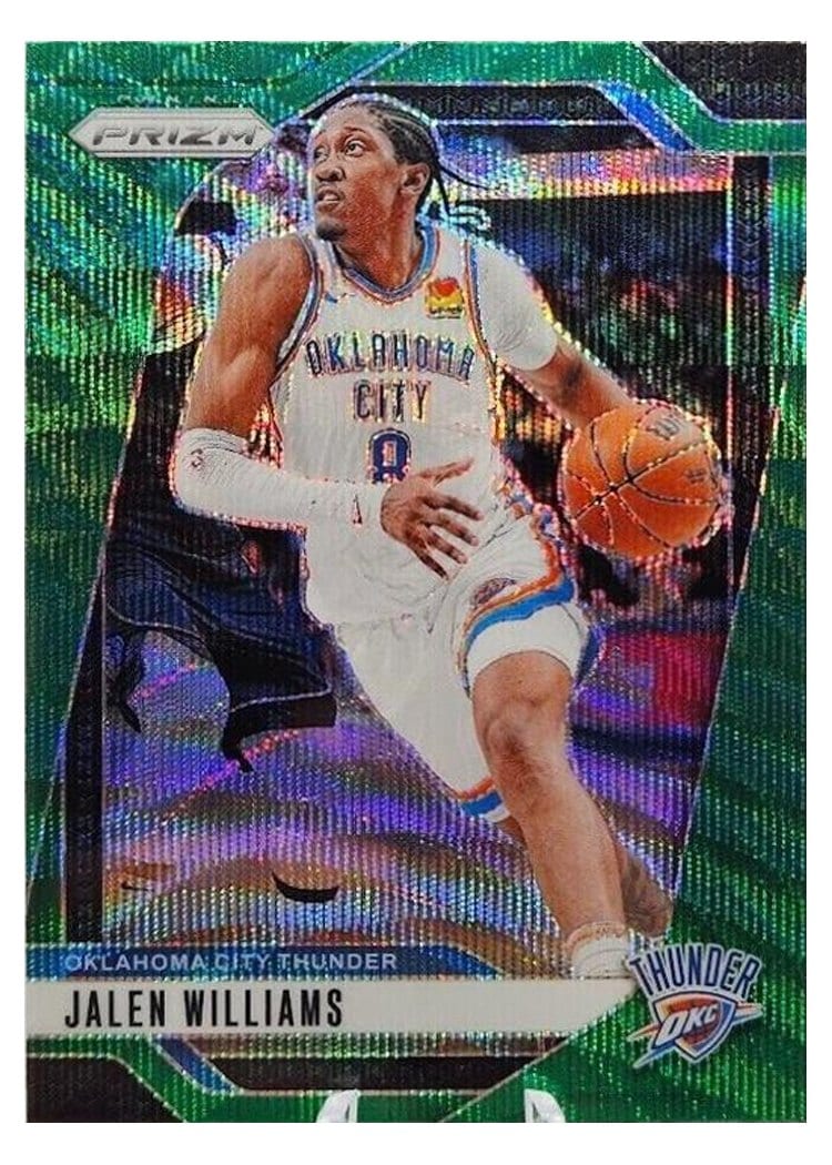 2024-25 Panini Prizm Base Set Jalen Williams #65 card