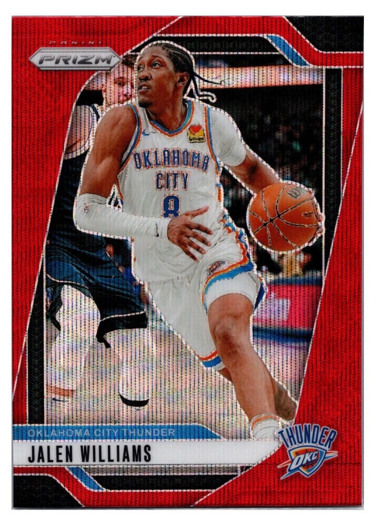 2024-25 Panini Prizm Base Set Jalen Williams #65 card